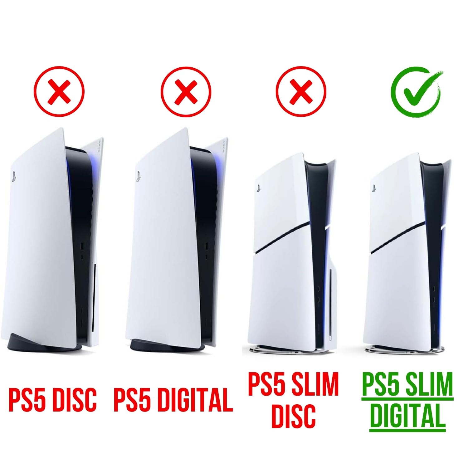 MaD Vision® Extra-Durable Skin Kit per PlayStation 5 (PS5) Digital Slim | Set di Pellicole Adesive in Vinile Opaco per la Console e 2 Controller - per Horizon Forbidden West Design