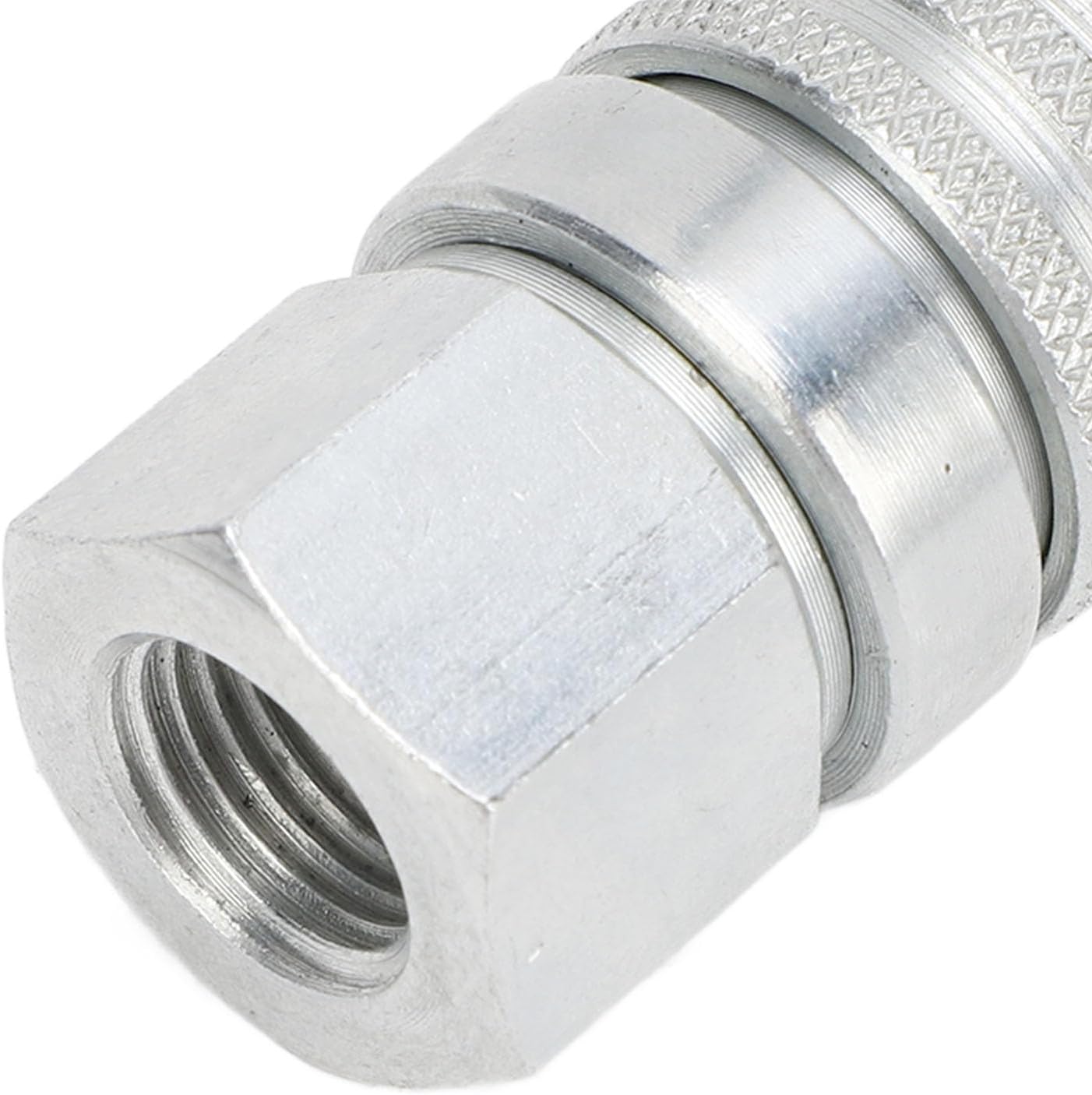 Diagnostic Equipment Coupler Female Pipe Thread PD242 Series Test Port 1/8in Body Size 1/4in NPTF Thread 2.12in Length Hydraulic Pneumatic Systems