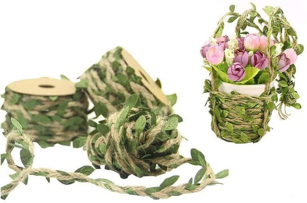 2 Rouleaux De Lierre Artificiel 40m - Décoration Murale Verte - Pour Mariage Et événements - Polyester