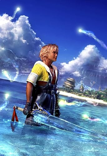 FF X Tidus - Póster artístico (18 x 24 pulgadas)