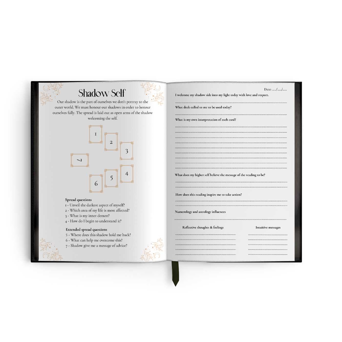 Seasons of Tarot: A Guided Journal with 66 Spreads and Daily Affirmations for Reflection & Transformation