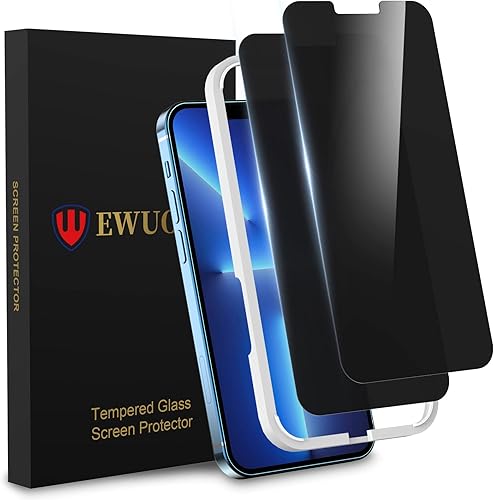 Paquete de 2 Protector de pantalla de privacidad para iPhone 14 Plus  iPhone 13 Pro Max 2021 de 67 pulgadas película de vidrio templado antiespía disponible en Yaxa Guatemala