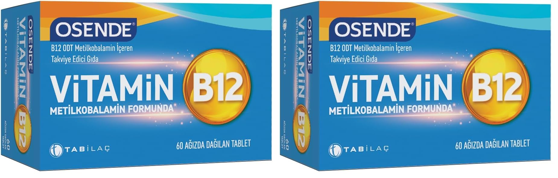 Osende Vitamin B12 60 Tablet (2 paketi)