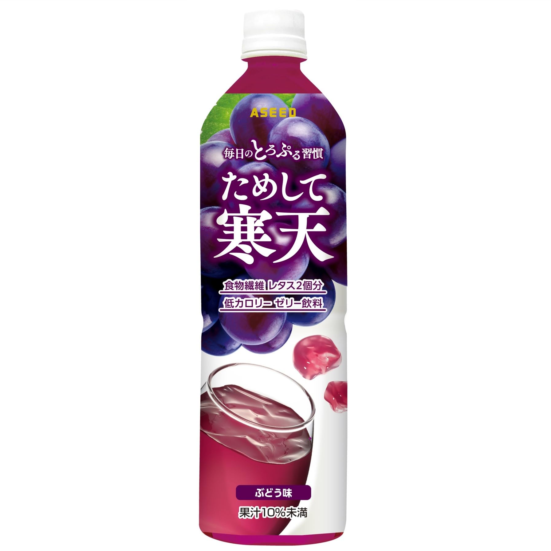 Amazon.co.jp: アシード ためして寒天ダイエット ぶどう風味 900ml×12