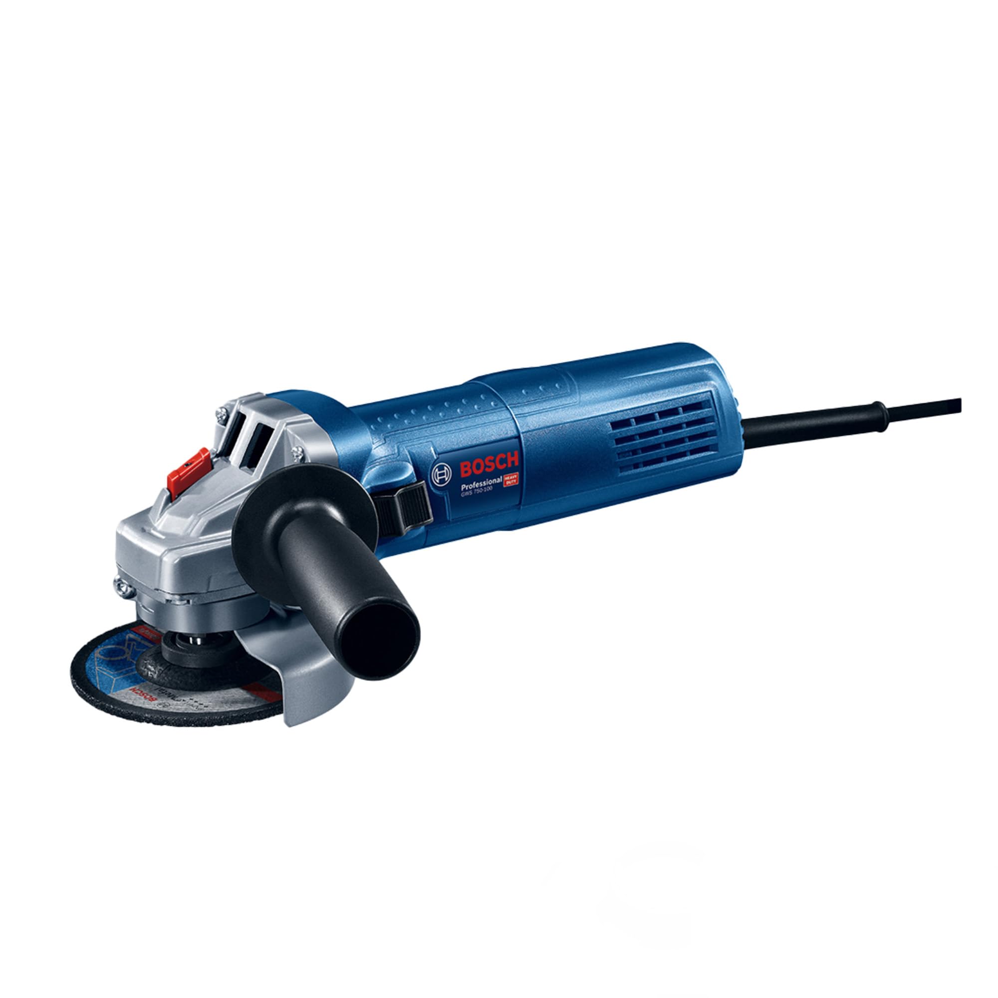 Sponsored Ad - BOSCH GWS 750-100 Angle Grinder (750W, 100mm Disc, 11,000 RPM) with Anti-Rotation Guard, Slim Ergonomic Design & Accessories, Blue, 6 Months Warranty Included
