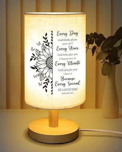 Christian Gifts for Women Table Lamp, Religious Christmas Gifts for