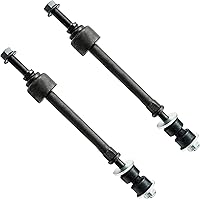 Vista 5 de Detroit Axle - Kit de suspensión delantera de 8 piezas para Ram 1500 de 5 pernos 2013-2018, 4 tirantes de barra de dirección, 2 enlaces de extremo