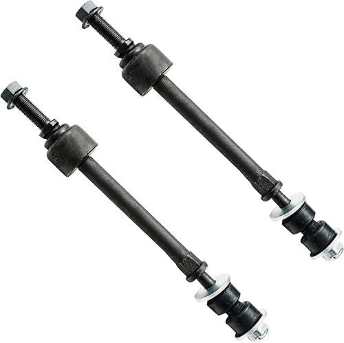 Miniatura 5 de Detroit Axle - Kit de suspensión delantera de 8 piezas para Ram 1500 2013-2018 5-Lug, 4 extremos de barra de acoplamiento, 2 eslabones de extremo de