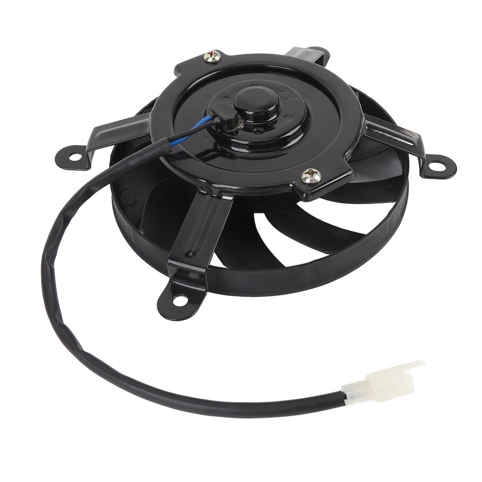 Ventola di raffreddamento per radiatore moto 12V Ventola termica in lega di acciaio ad alte prestazioni 10 pale 170mm per ATV Quad Go Kart 150cc 200cc 250cc 300cc 350cc