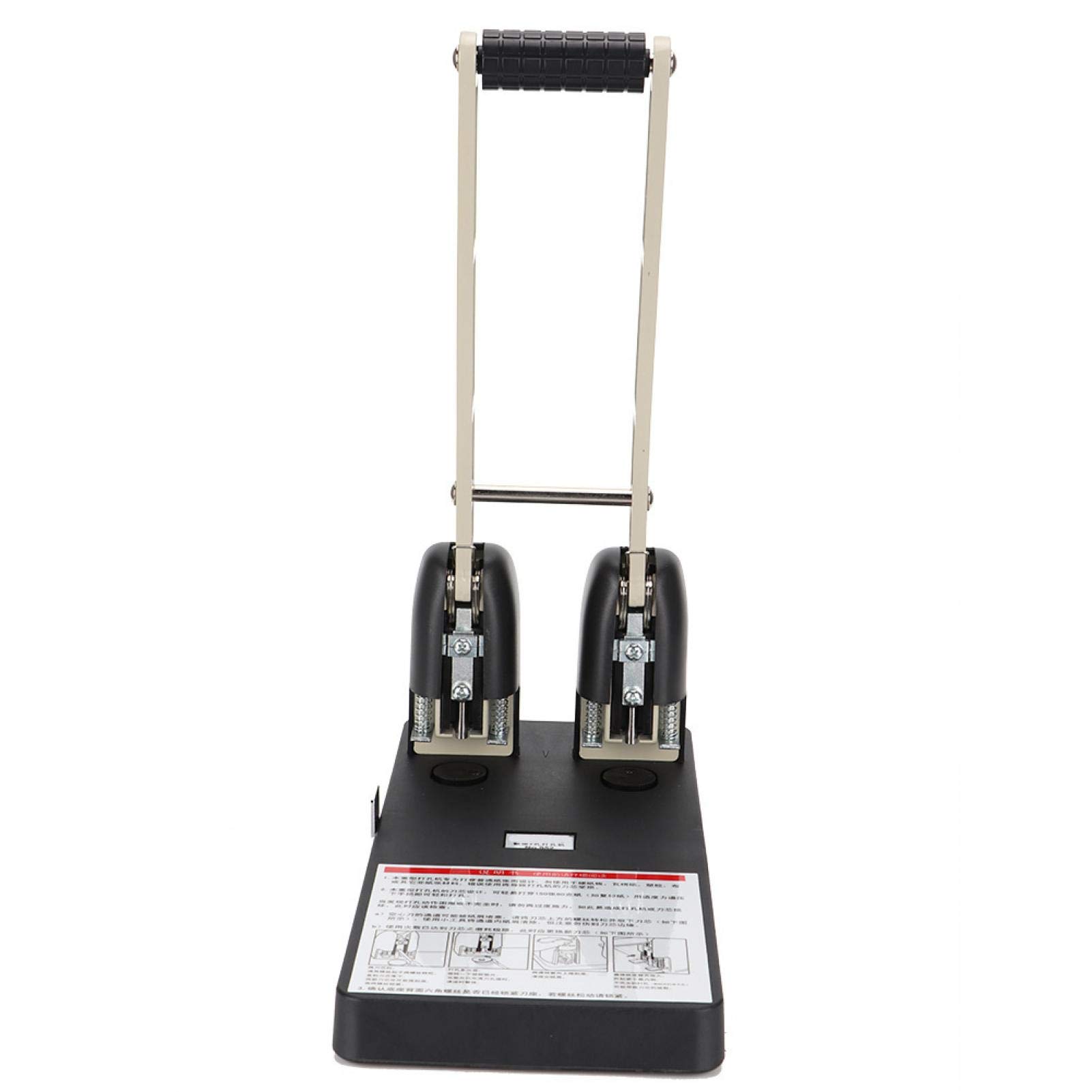 Perforatrice per Carta a 2 Fori, Perforatrice per Carta Manuale capacità di 150 Fogli Perforatrice per Carta a 2 Fori per Risparmio di Manodopera Forniture per la Scuola per Ufficio