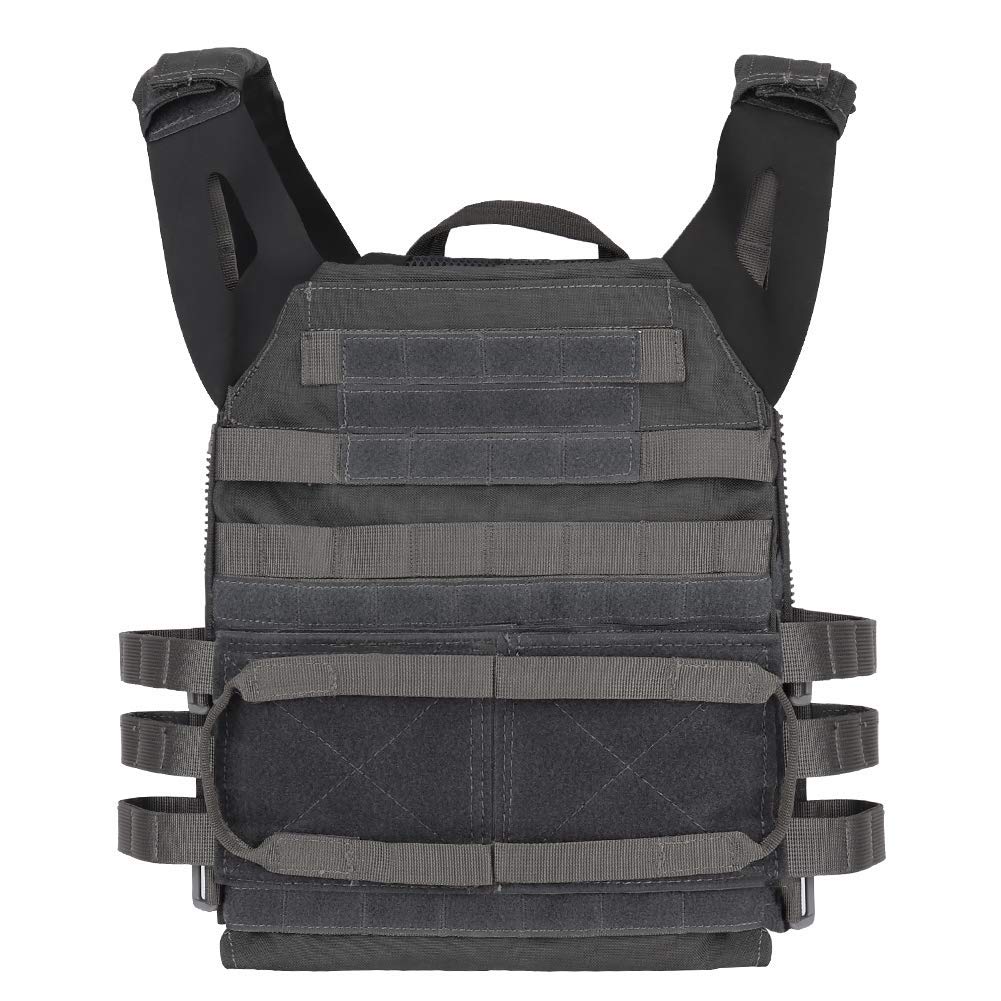 N / A Taktyczna kamizelka JPC MOLLE, dla dorosłych, taktyczna kamizelka polowa CS trening outdoorowy airsoft kamizelka ochronna do paintballa, airsoftu, wojny CS na zewnątrz