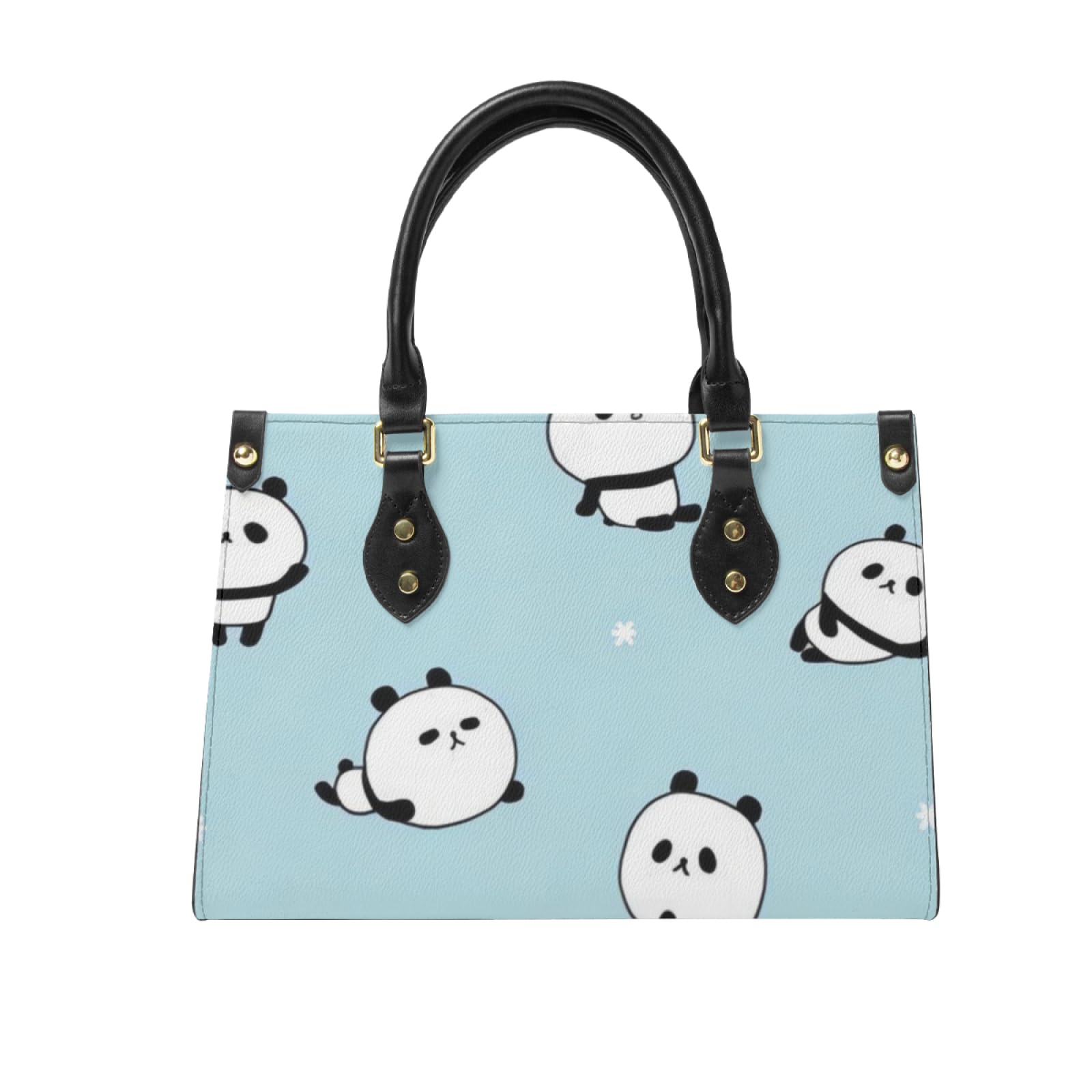 パンダ型レザーハンドバッグ