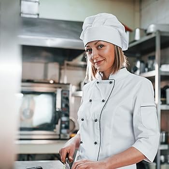Cappello Da Cuoco In Tessuto Elastico | Bianco | Regolabile | Traspirante | Per Cucina E Ristorazione - Foto 8