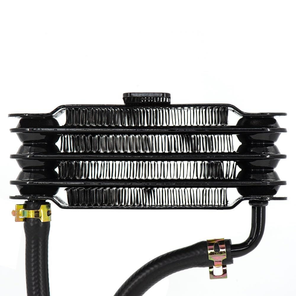 Chłodnica silnika Uniwersalna chłodnica oleju silnikowego motocykla zmodyfikowany zestaw chłodnicy 158mm aluminium dla 50CC 125CC 150CC 250CC Chłodnica Oleju