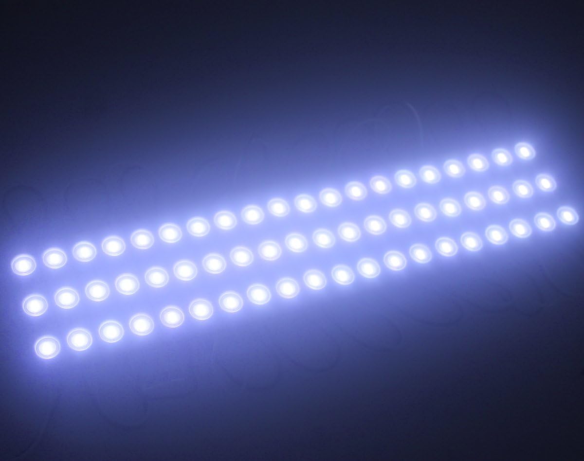 Bеѕt Prоmо Odlamp Super Bright 200pcs 3 LED Injection Module White 5630 5730 SMD 120LM Per Module Waterproof Decorative Light for Letter Sign Advertising Signs with Tape Adhesive Backside