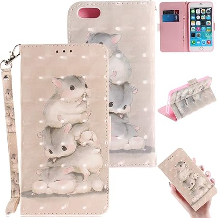 Amazon Co Jp Yoking Iphone5 ケース 手帳型 Iphone5s手帳型ケース Iphonese 4 0インチ 手帳カバー ハムスター ペット アニマル 動物柄 キラキラ 3dの視覚 クリーム色 保護ケース 滑らかな表面 手触り良い 耐衝撃 財布型 カード収納 ストラップ付き マグネット