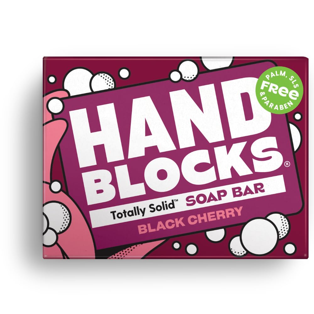 Shower Blocks Hand Blocks Soap Bar X1 - Black Cherry