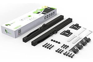 2PCS Soft Close Barn Door Hardware Kit Hole-Free Version