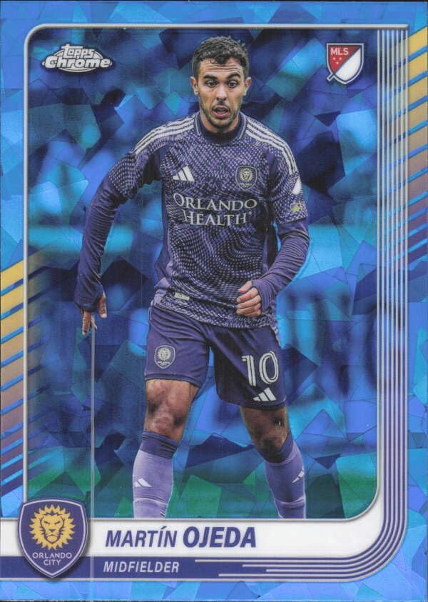 2025 TOPPS CHROME SAPPHIRE MLS #159 MARTIN OJEDA ORLANDO CITY SC MLS by SPORTS CARDS FOR LESS – Model not_applicable