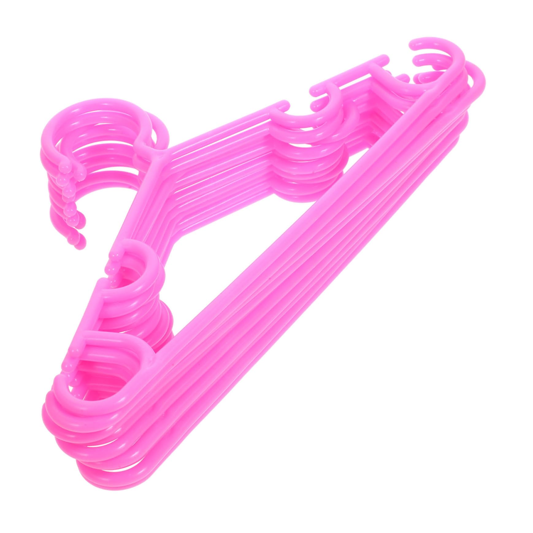 Levemolo Baby Clothes Hangers 10pcs Plastic Hangers Non-Slip and Space-Saving for Boys and Girls Infants