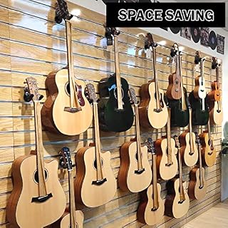 Heveer Support Guitare Mural 2 Pièces Crochet de Guitare en Métal Antidérapant pour Mural Ukulele Guitare Electrique… – Image 4