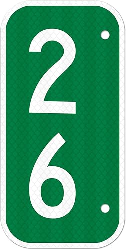 Letrero de dirección 911, letrero reflectante vertical de emergencia personalizado, ideal para entrada, edificios de unidades múltiples y casa, 6 x