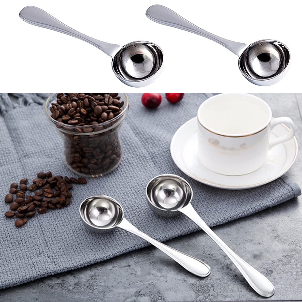 Cuillères à Mesurer En Inox 30 Ml - Pour Café, Poudre, Pâtisserie, Précises Et Faciles à Ranger - 2