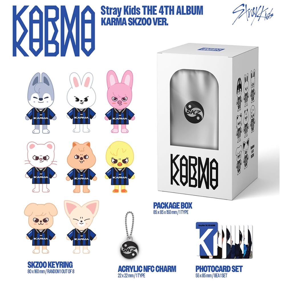 Stray Kids KARMA フィリックス ポガリ SKZOO ver. SKZOO VER.) STRAY KIDS - [KARMA] 4th Studio album : Amazon
