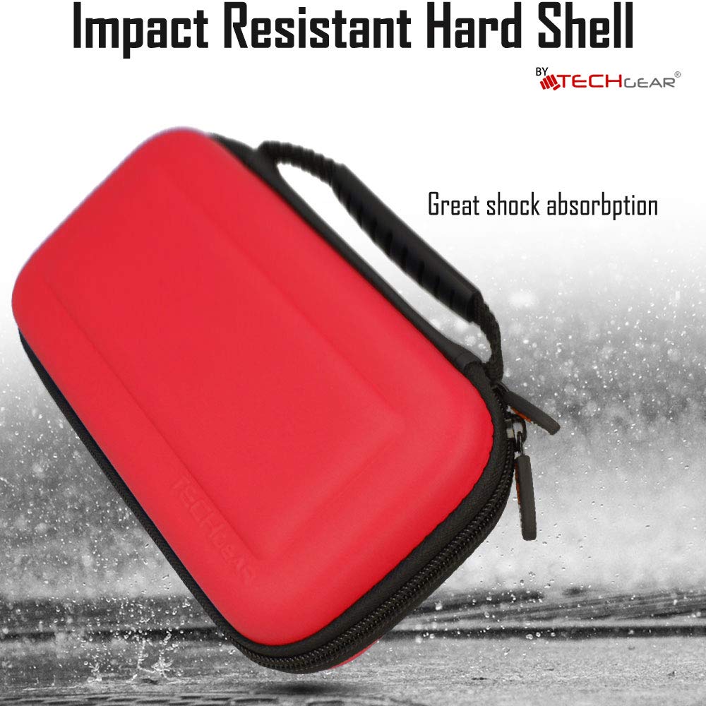 TECHGEAR Switch Lite Case, HRD01 DeluxeTRVL Case
