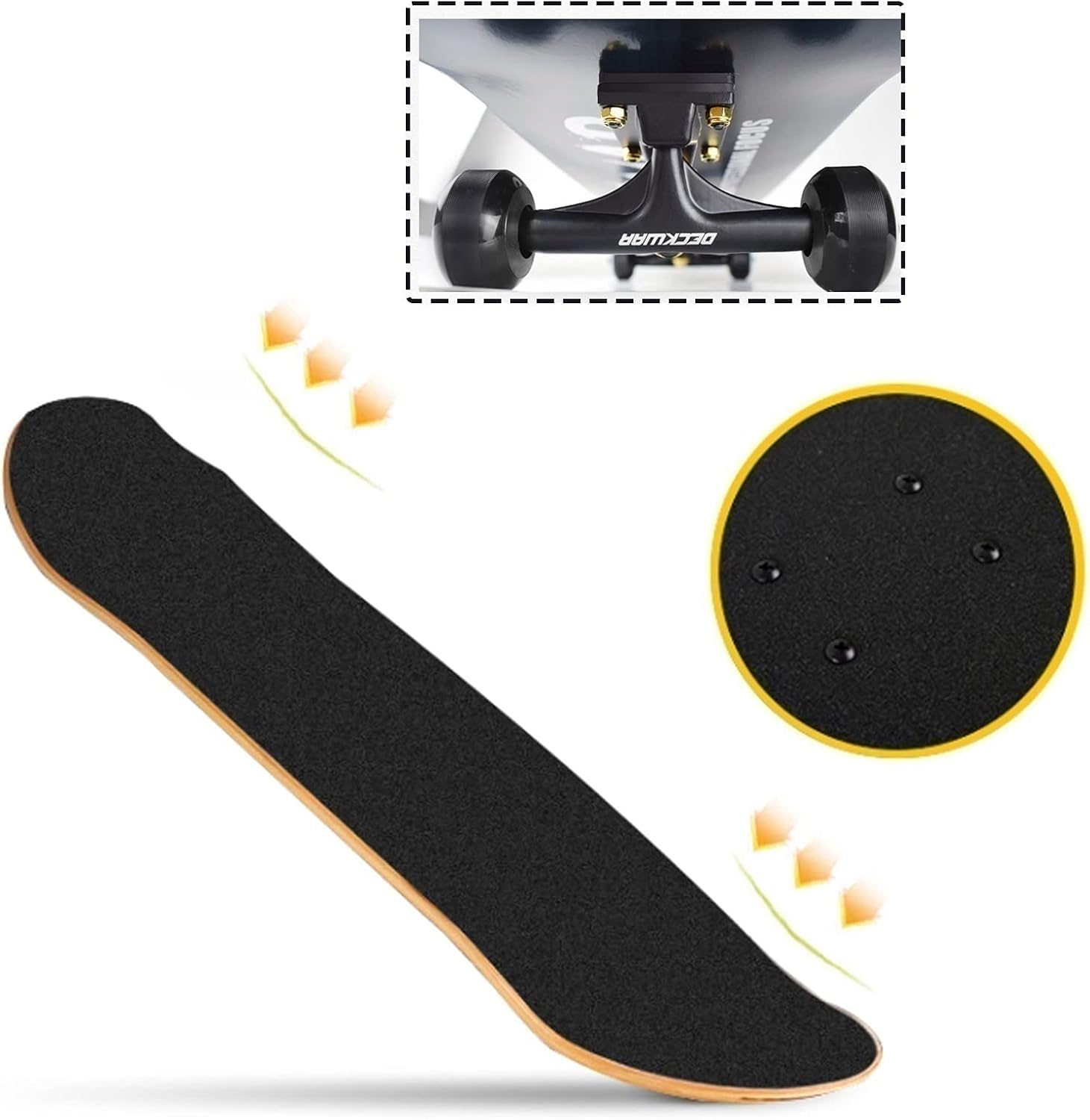 スケートボード コンプリート おしゃれ 31インチ スケボー 集中力や平衡感覚育成 スケートボード 子供用 ジュニア 大人用 男性用