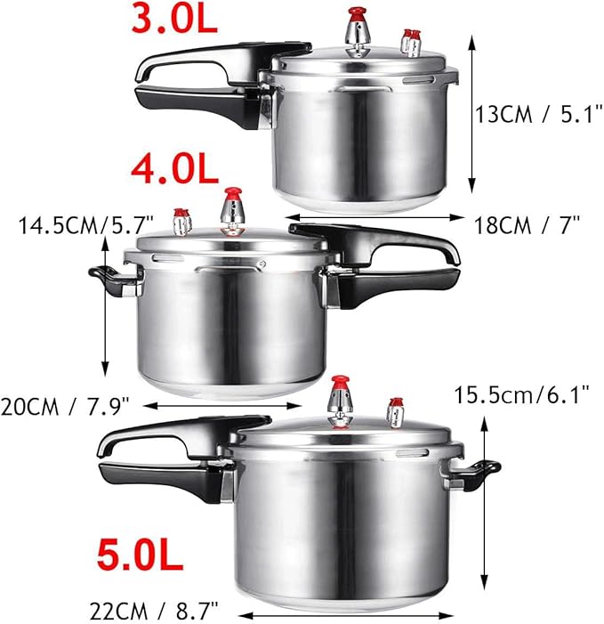 Olla A Presión Aluminio 4L YUSIWOAL miniatura 3