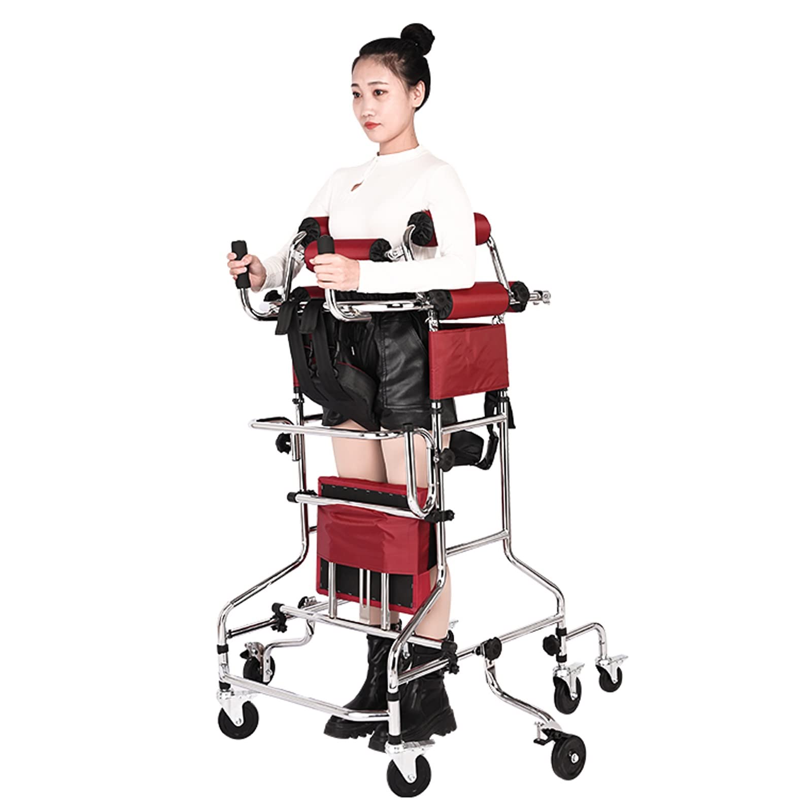 Buy Walkers for Seniors,Stand up Rollator Mobility Walking Aid for