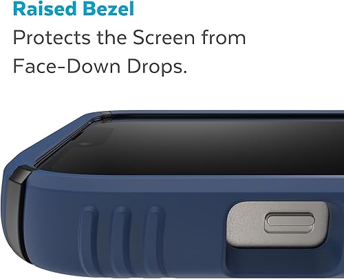 Miniatura 6 de Speck Presidio Grip 2 - Funda para Apple iPhone 14 y iPhone 13, color azul costero