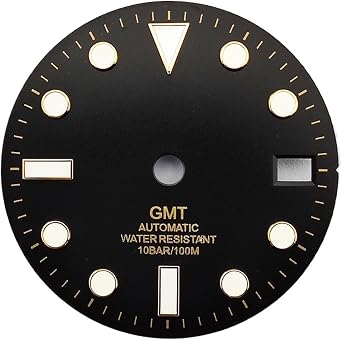 1pc 28.5mm GMT Watch Dial Men's Accessories Suitable for NH35 NH34 Automatic Movement