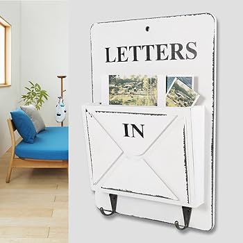 Amazon｜レターフック レター収納フック 壁掛けレターラック カード