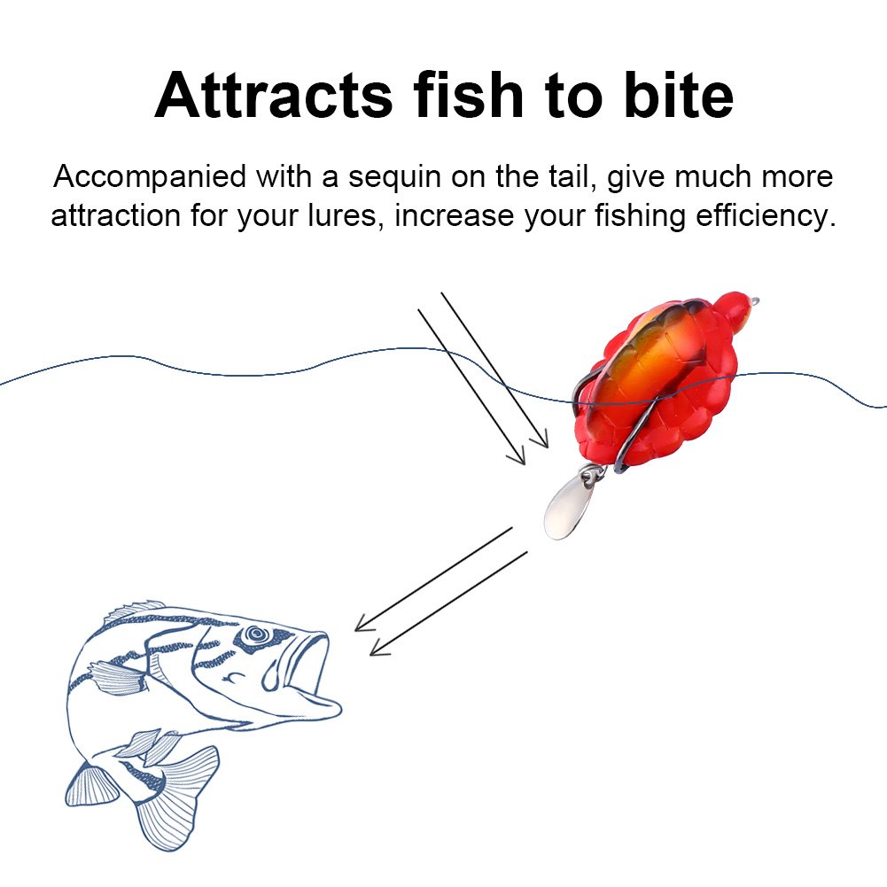 Amazon.com : Turtle Fishing Baits, 5Pcs Artificial Soft Silicone Spoon Lures with Sequins Hook Accessory, Includes Tackle Box : Sports & Outdoors Amazon.com : Turtle Fishing Baits, 5Pcs Artificial Soft Silicone Spoon Lures with Sequins Hook Accessory, Includes Tackle Box : Sports & Outdoors