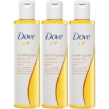 dove nourishing shower oil