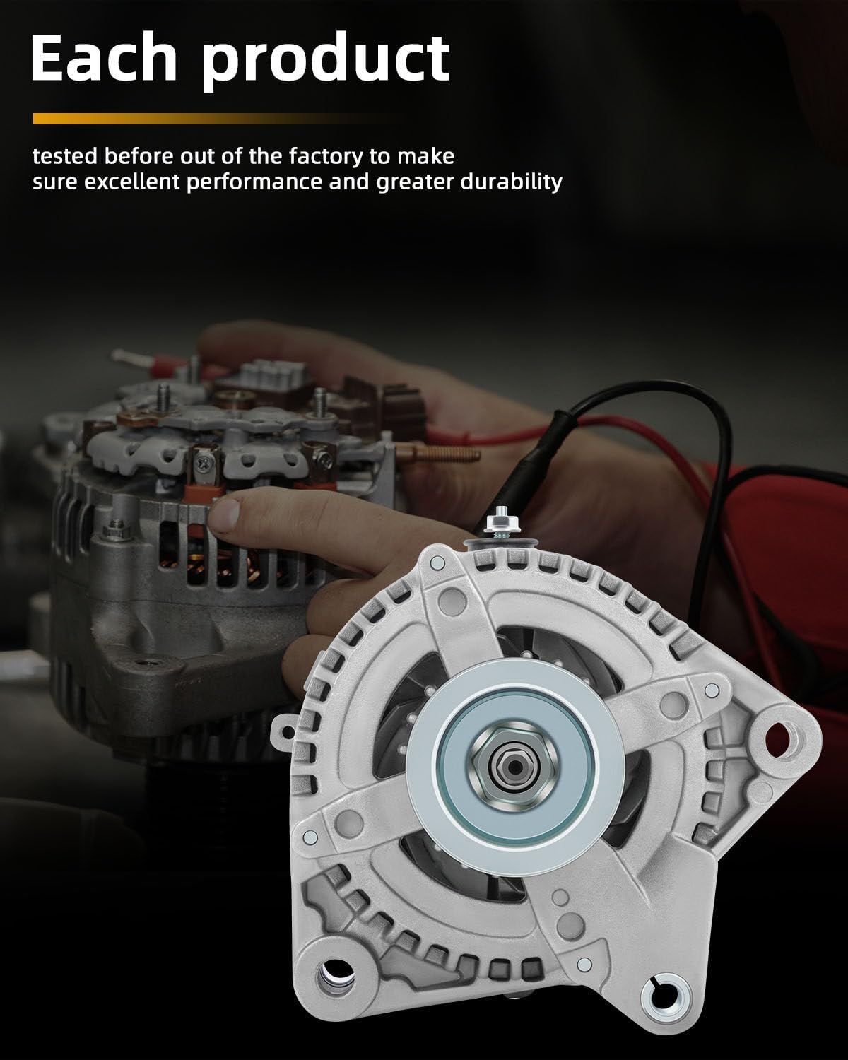 OCPTY Alternators Alternator 13994 2003-2009 for Lexus for GX470,2006-2007 for Lexus for LX470,2003-2009 for Toyota for 4Runner,2005-2007 for Toyota for Land Cruiser,2003-2007