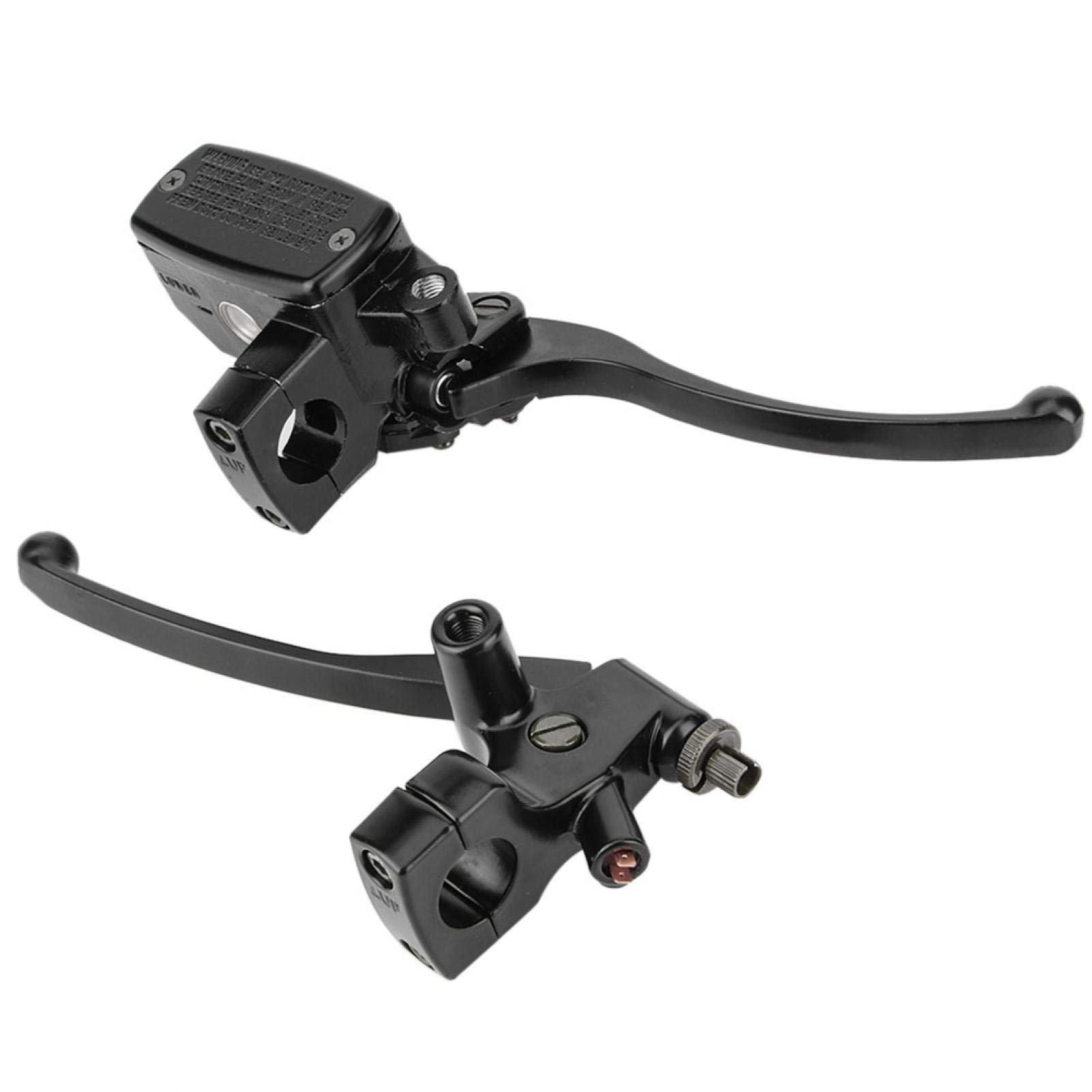 Leviers de maître-cylindre, leviers de maître-cylindre de frein, maître-cylindre d'embrayage de frein, 1 jeu de maître-cylindre de frein de moto 25mm pour Shadow 400/Steed