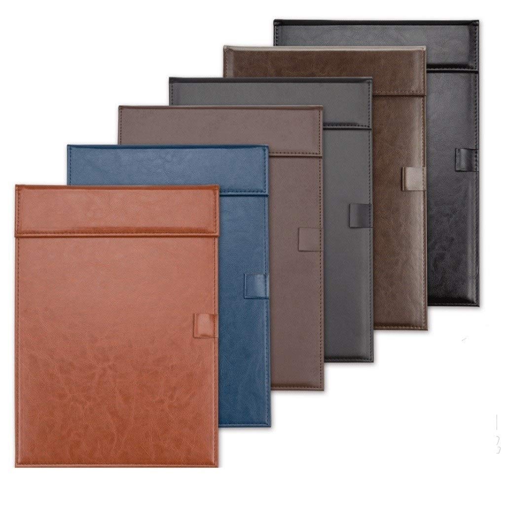 Schowek na materiały biurowe 2 X Folder A4 Folder ze schowkiem Teczka konferencyjna na notatnik prawny, organizer teczek A4 Clip Board, teczka ze sztucznej skóry Praca pisanie Składany schowek z pokry