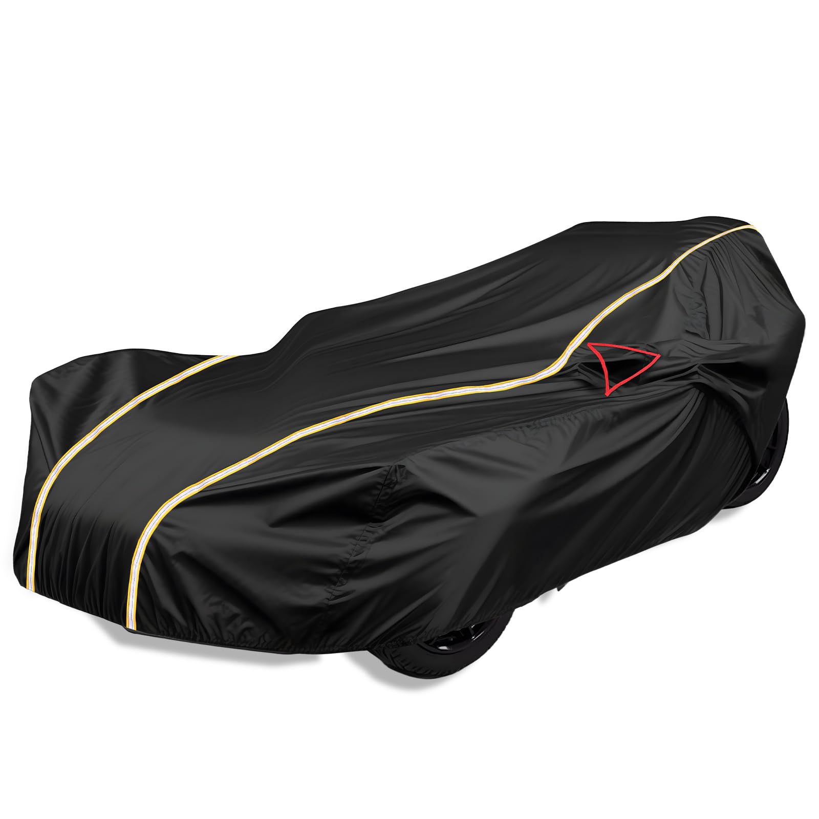 MDPROMCP Slingshot Cover Waterproof Vented Cover Compatible with Polaris Slingshot 2015-2023 Heavy Duty All Weather Protection with Reflective Strips