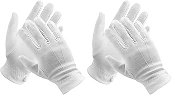 White Cotton Gloves Eczema Gloves For Women Men White Gloves Women White Parade Gloves Moisturizing Gloves