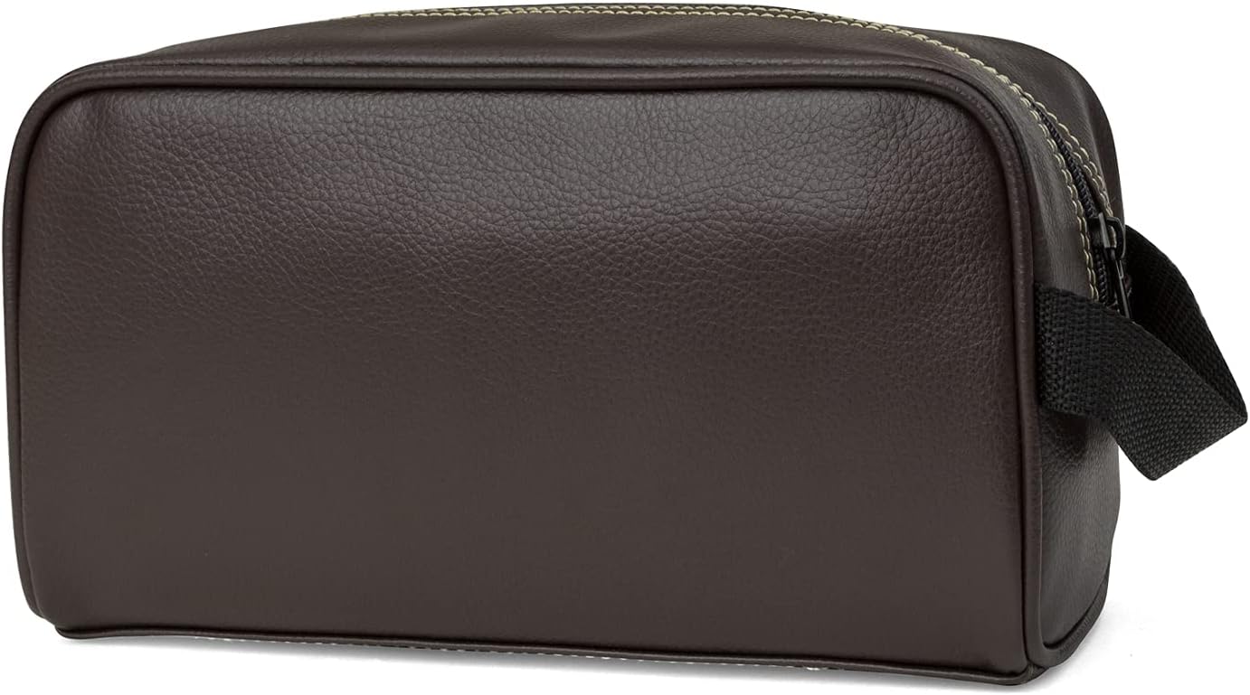 Steve Madden Men's Travel Kit, Brown, One size