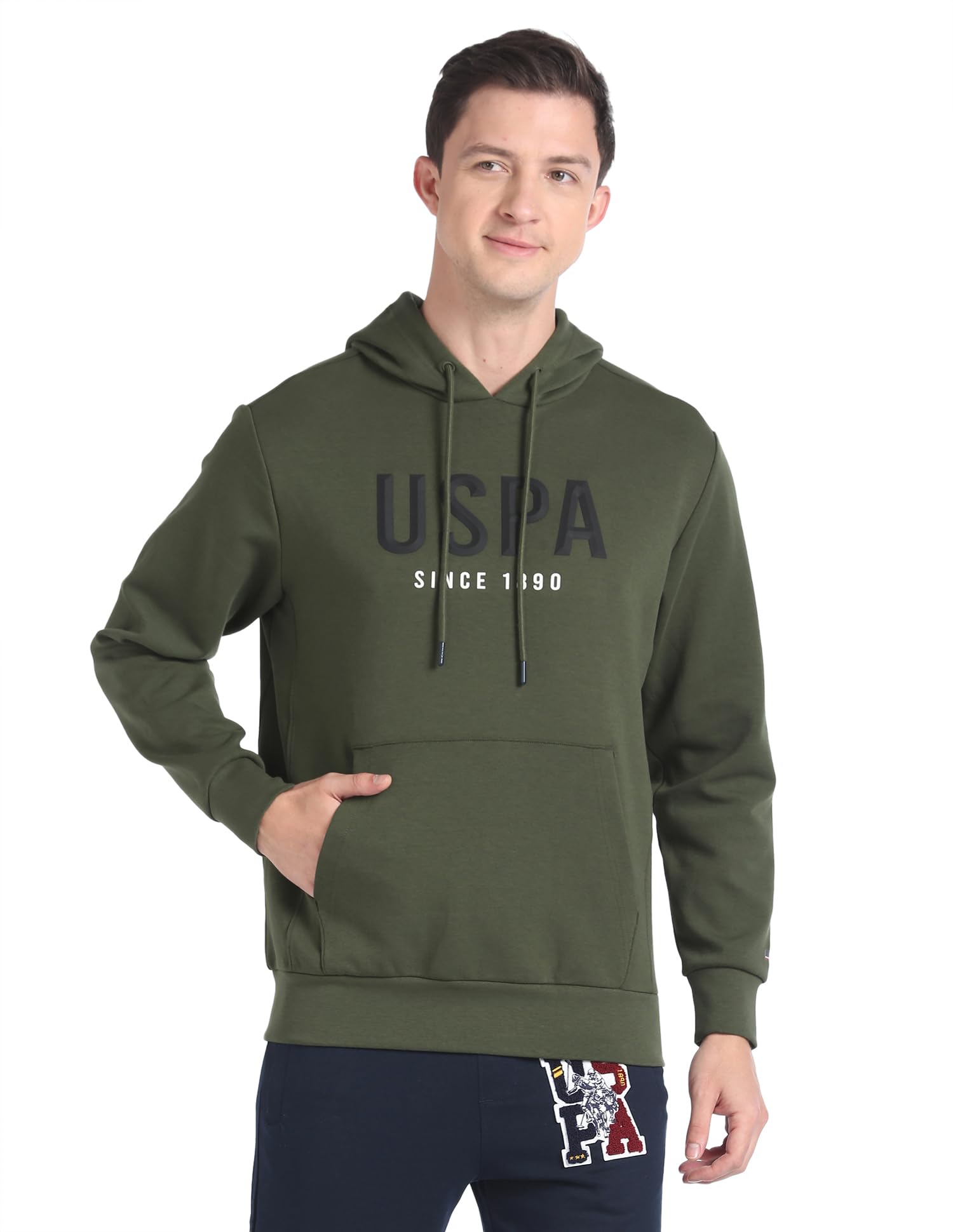u.s. polo assn. Cotton Men Hooded Sweatshirt-picture-41