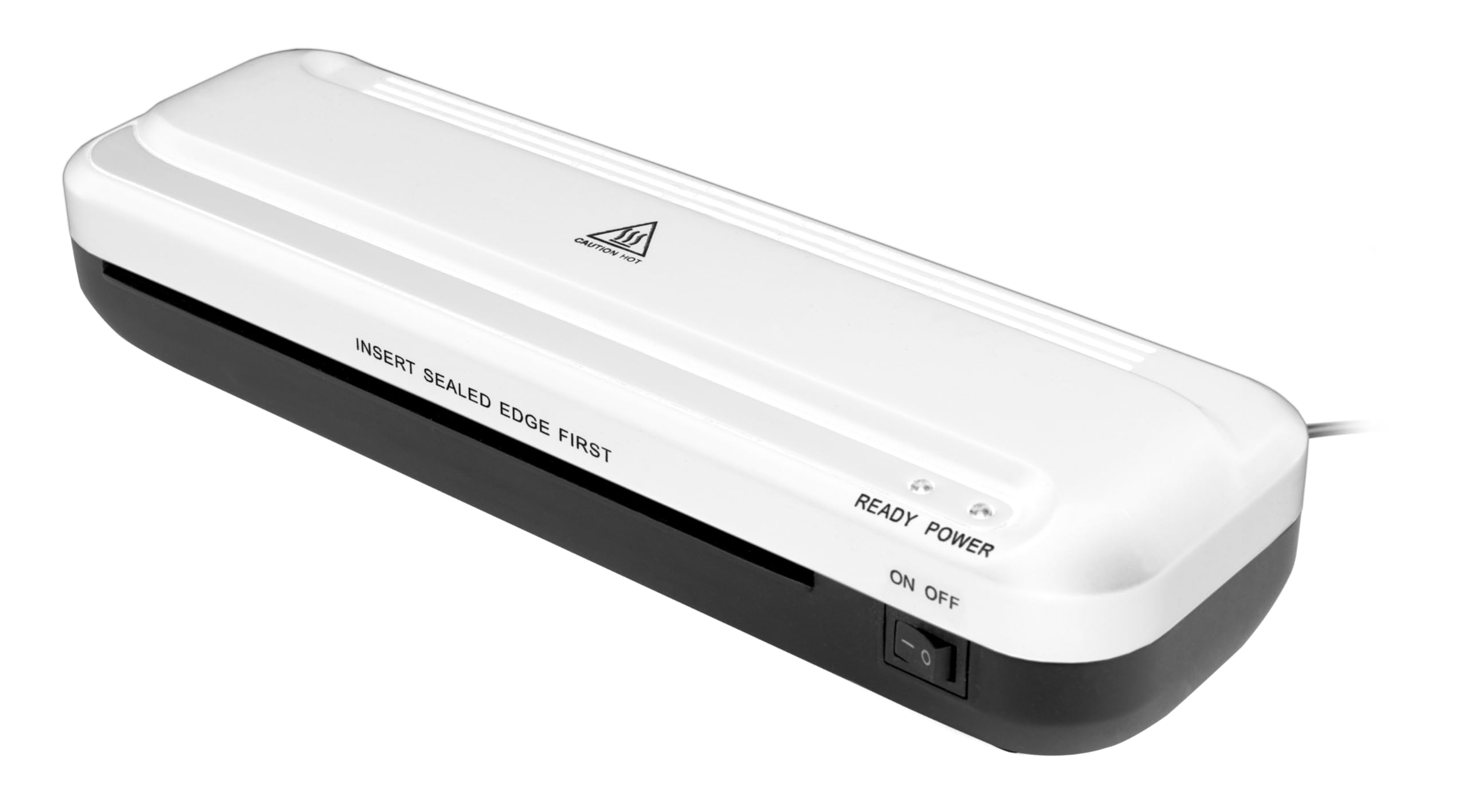 Pavo - Premium Plastificatrice A4 Documenti,riscaldamento in 3-5 minuti, Laminati fino a 2x75 e 2x125 micron di spessore - bianco