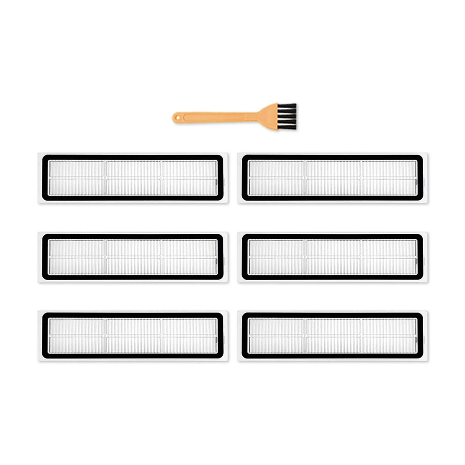 Kicici Brush Mop Cloths Hepa Filter Compatible With Xiaomi Dreame D9 Bot L10 Pro Compatible With TROUVER LDS Finder Robot Vacuum Cleaner Accessories(SMT648)