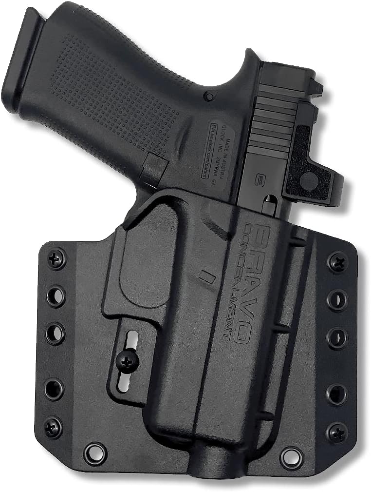 Holster for Glock™ 43X MOS - OWB Holster for Concealed Carry / Custom fit to Your Gun - Outside the Waistband - Comfort and Concealment - EDC - Pistol Holster - Gun Holster