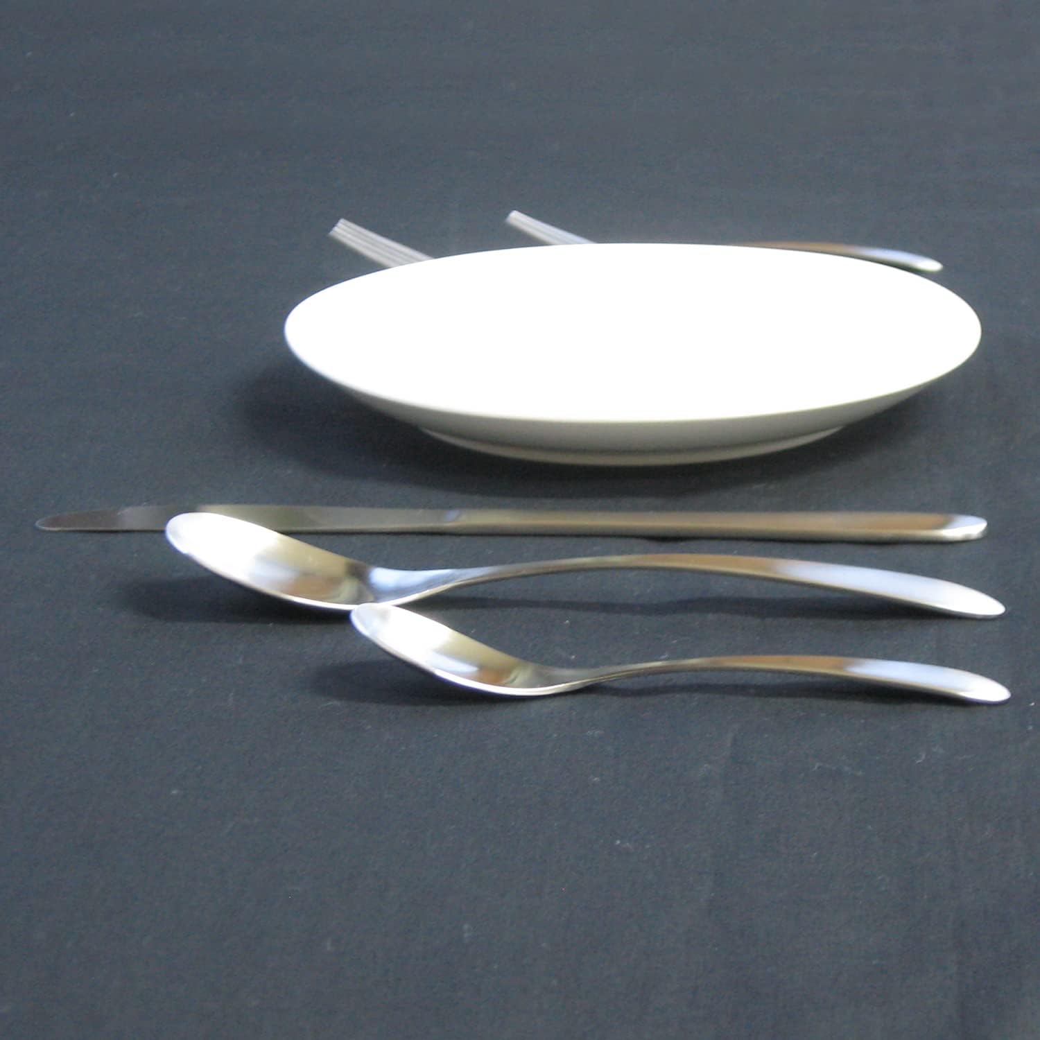 Nagao NT-5 Dinner Cutlery Set, 5 Pieces, Stainless Steel, Made in Japan