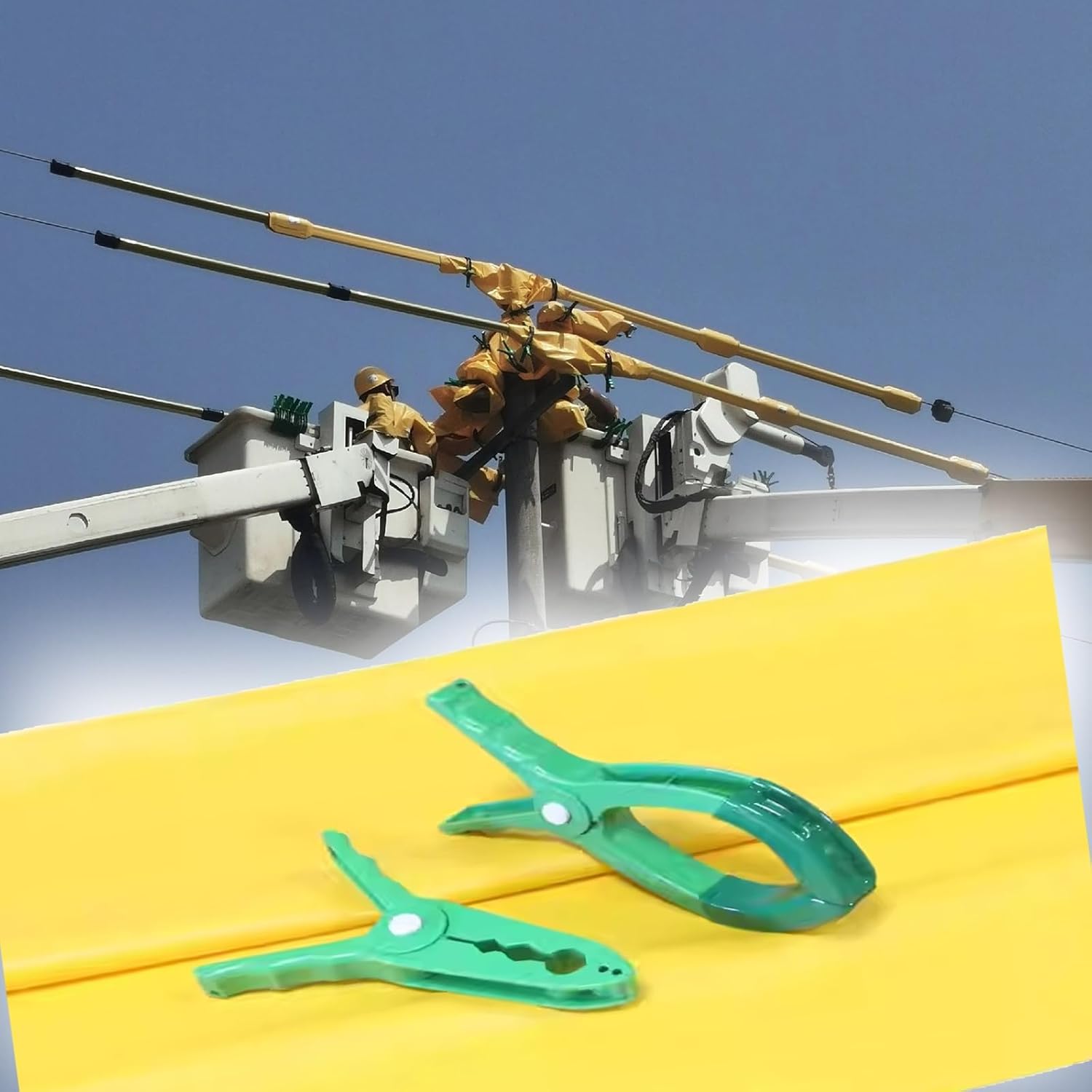 Portable Electric Insulation Blanket - 39'' 47'' 78'' Waterproof High Voltage Protection Cover for Electricians(80x100cm 10kv)