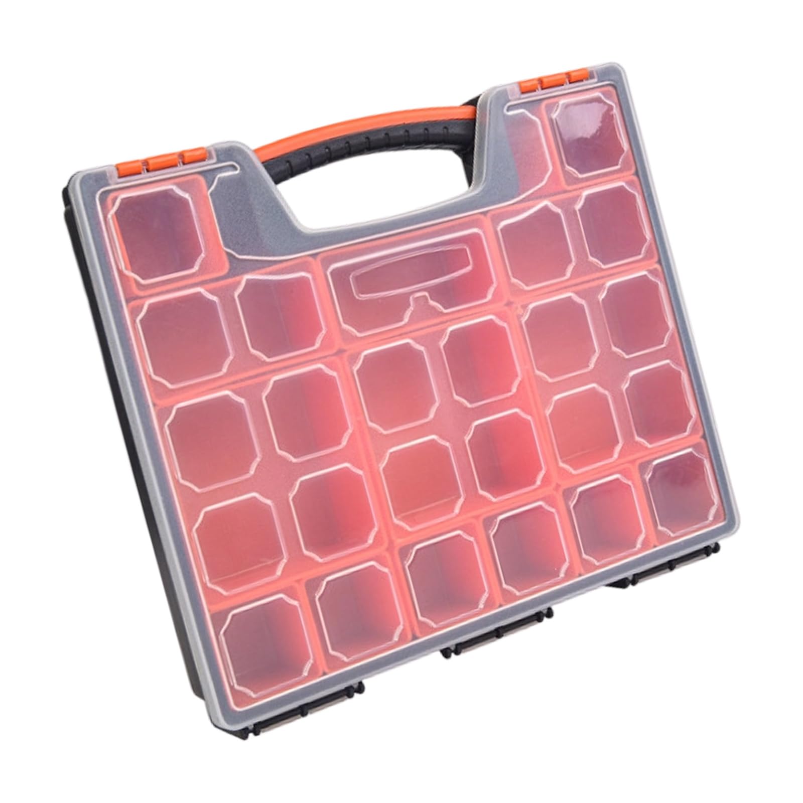 Msioytog Lightweight Utility Box With Impacts Resistant Construction Parts Storage Container For On The Go Repairs And Permanent Pp Storage Container